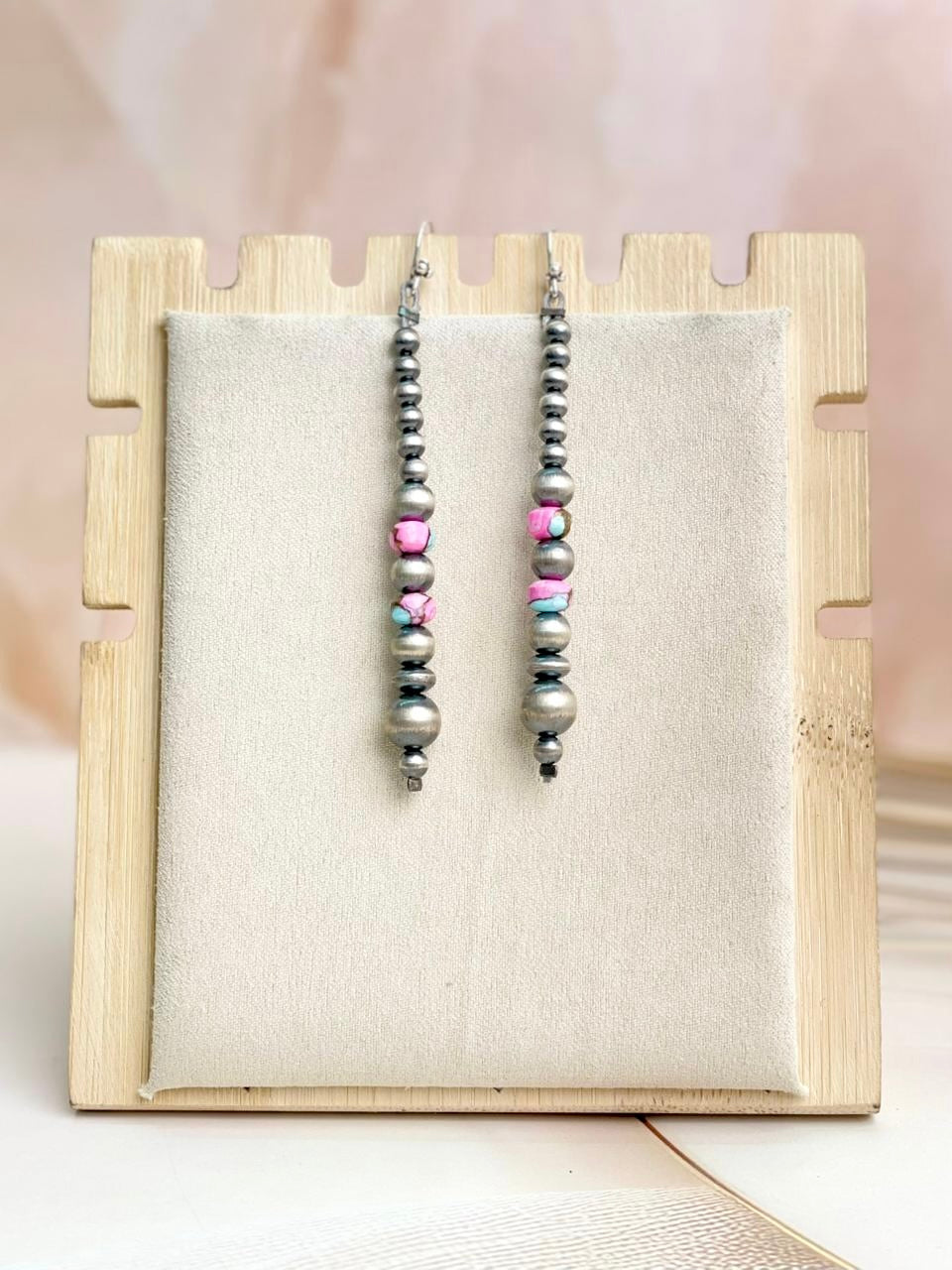 Cotton Kandy Desert Pearl Earrings-Earrings-Krush Kandy, Women's Online Fashion Boutique Located in Phoenix, Arizona (Scottsdale Area)
