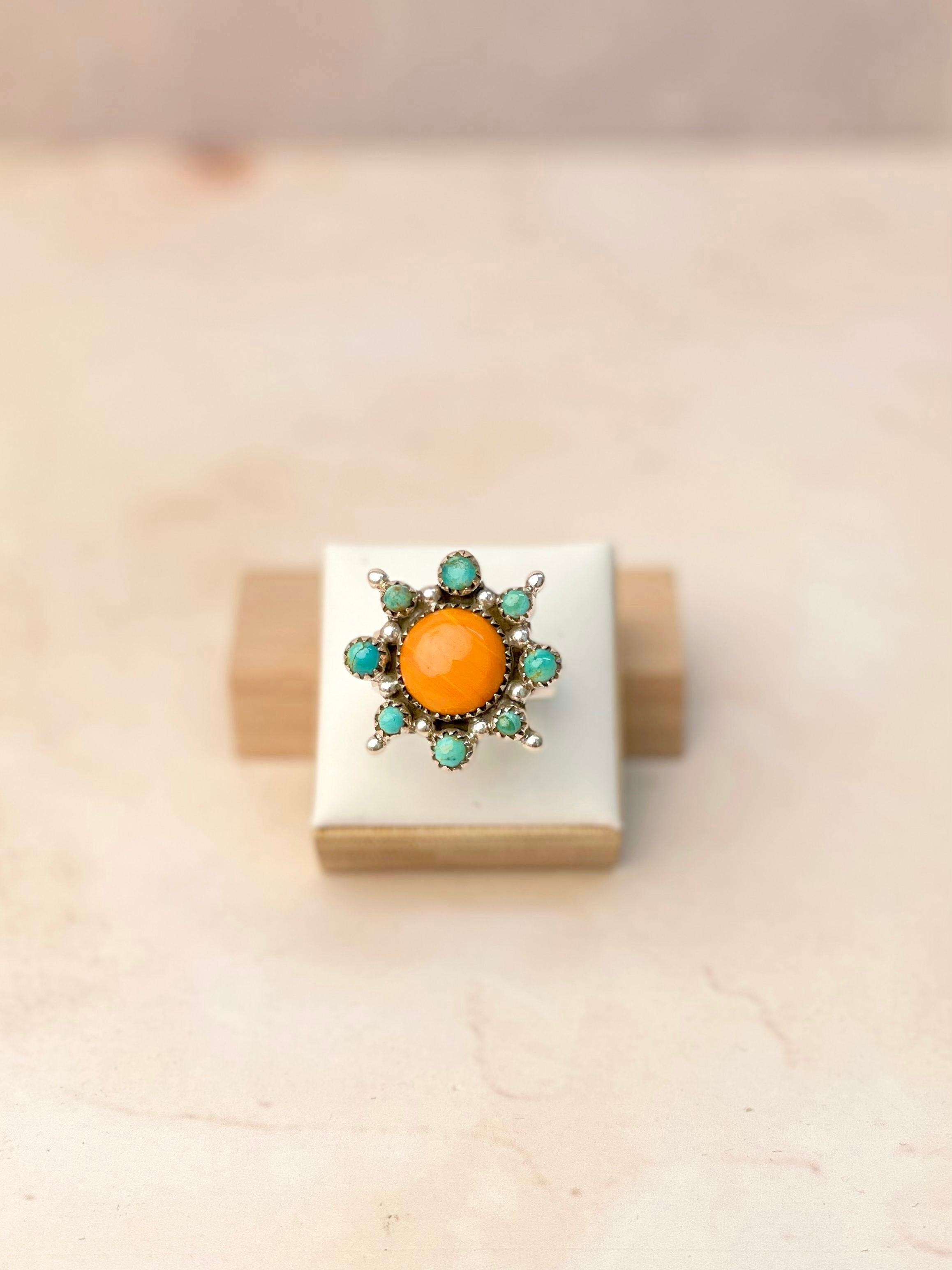 Feels Like Summer Rosarita Blossom Rings-Rings-Krush Kandy, Women's Online Fashion Boutique Located in Phoenix, Arizona (Scottsdale Area)