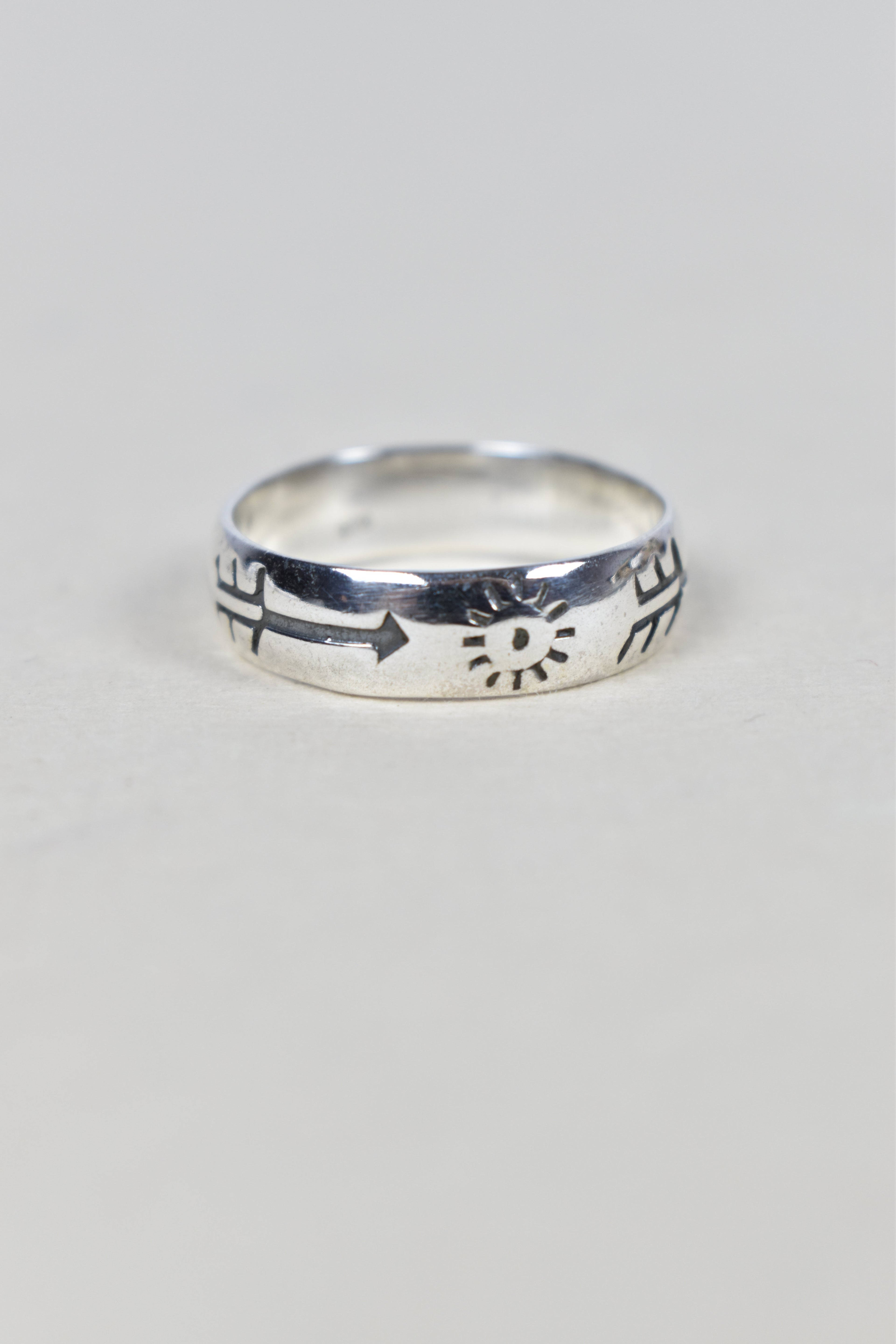 Run To The Sun Sterling Silver Ring-Band Rings-Krush Kandy, Women's Online Fashion Boutique Located in Phoenix, Arizona (Scottsdale Area)