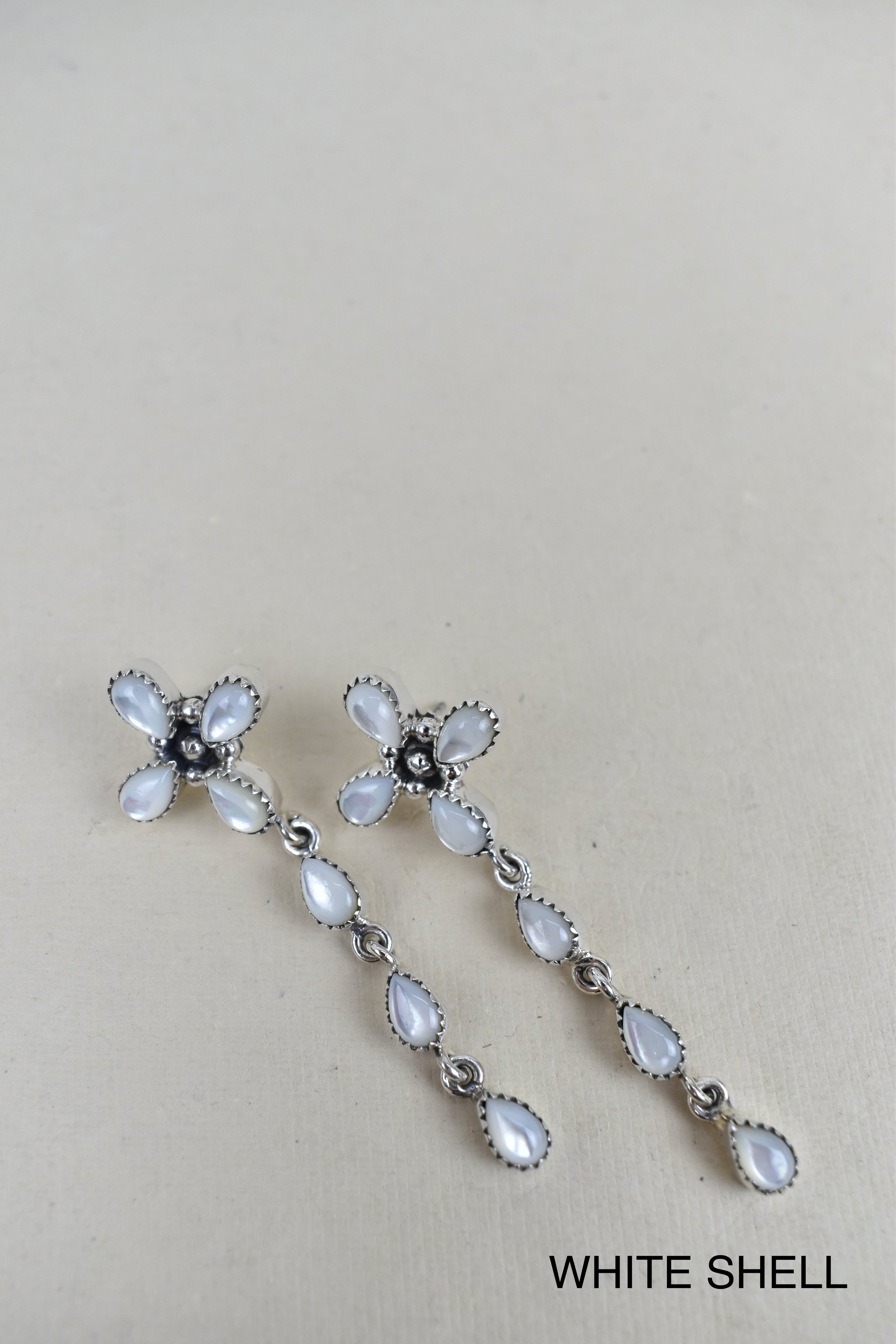 Whimsical Blossom Drop Earrings-Drop Earrings-Krush Kandy, Women's Online Fashion Boutique Located in Phoenix, Arizona (Scottsdale Area)