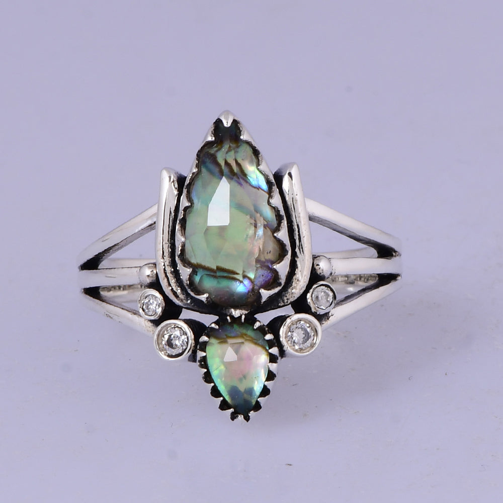 Delicate Krush Stone Ring-Rings-Krush Kandy, Women's Online Fashion Boutique Located in Phoenix, Arizona (Scottsdale Area)