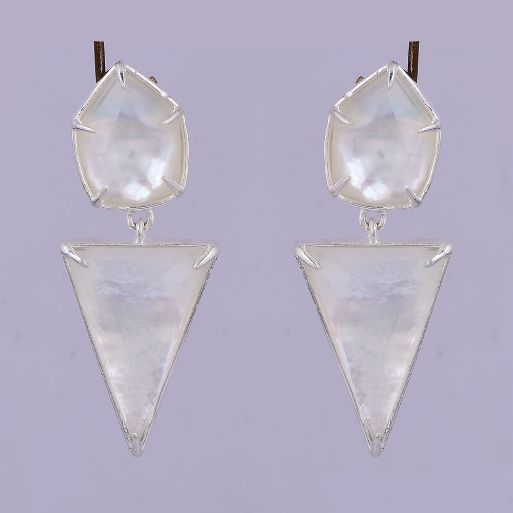 Coastal Dreamer Stone Slab Earrings-Earrings-Krush Kandy, Women's Online Fashion Boutique Located in Phoenix, Arizona (Scottsdale Area)