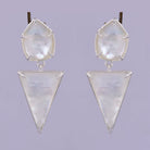 Coastal Dreamer Stone Slab Earrings-Earrings-Krush Kandy, Women's Online Fashion Boutique Located in Phoenix, Arizona (Scottsdale Area)