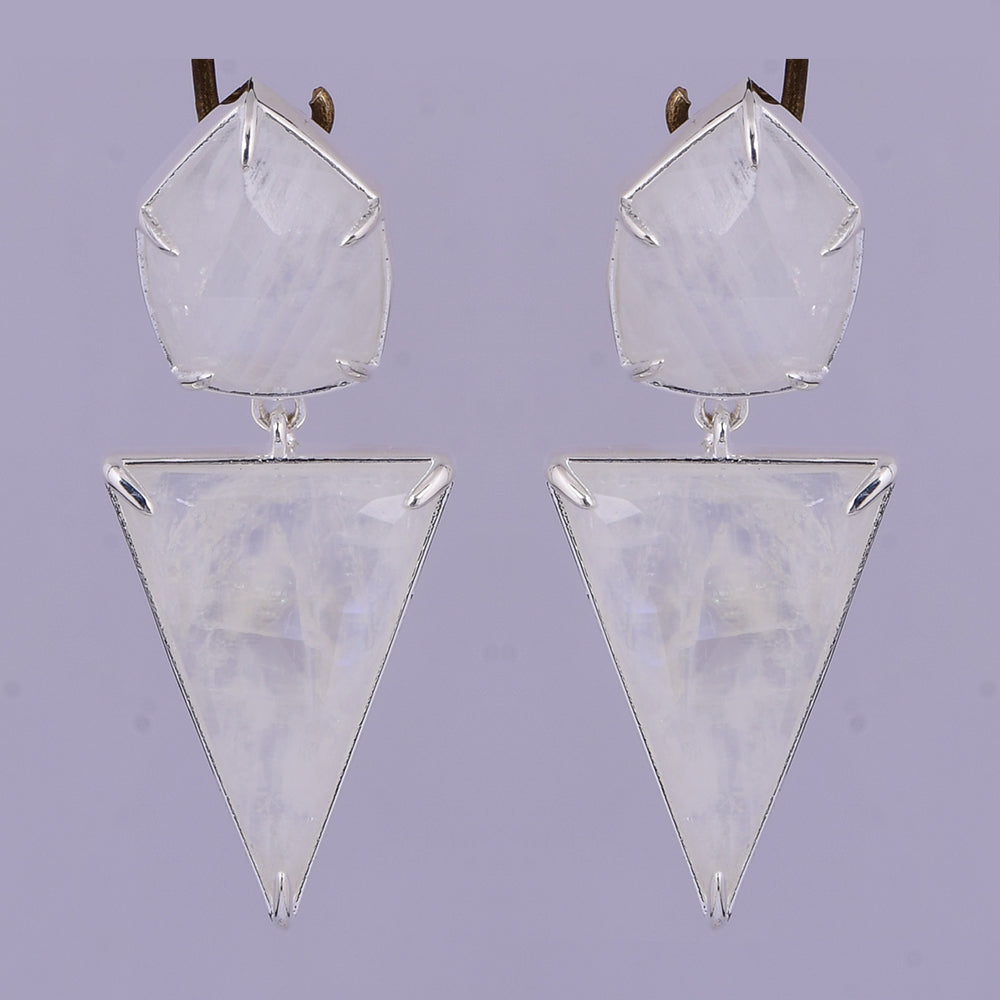 Coastal Dreamer Stone Slab Earrings-Earrings-Krush Kandy, Women's Online Fashion Boutique Located in Phoenix, Arizona (Scottsdale Area)