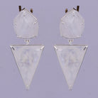 Coastal Dreamer Stone Slab Earrings-Earrings-Krush Kandy, Women's Online Fashion Boutique Located in Phoenix, Arizona (Scottsdale Area)