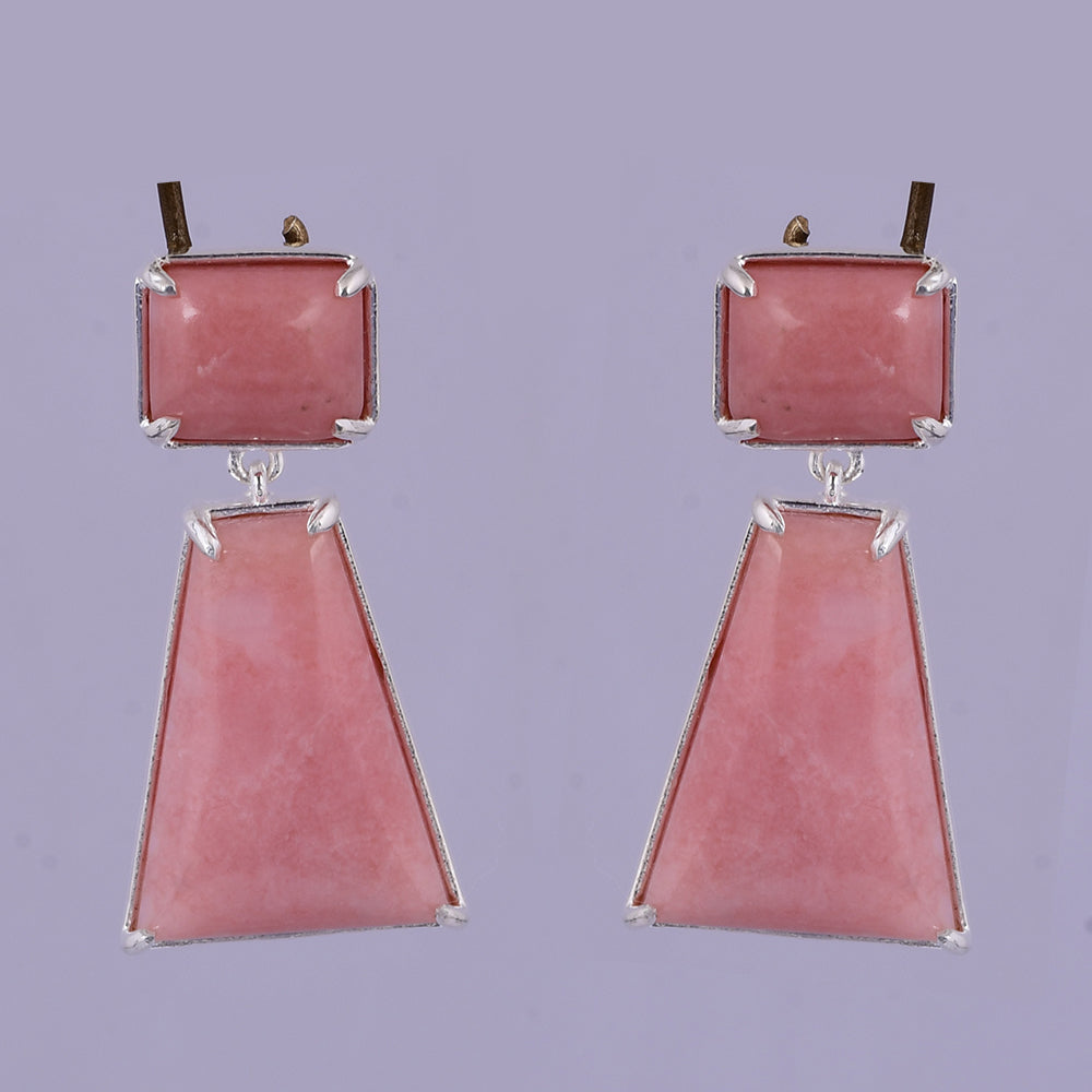 Serenity's Stone Slab Earrings-Earrings-Krush Kandy, Women's Online Fashion Boutique Located in Phoenix, Arizona (Scottsdale Area)