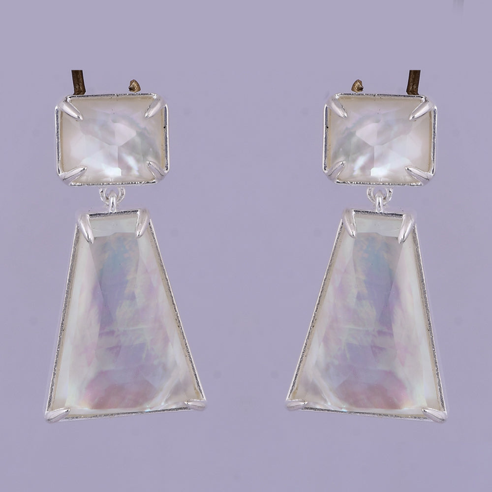 Serenity's Stone Slab Earrings-Earrings-Krush Kandy, Women's Online Fashion Boutique Located in Phoenix, Arizona (Scottsdale Area)