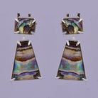 Serenity's Stone Slab Earrings-Earrings-Krush Kandy, Women's Online Fashion Boutique Located in Phoenix, Arizona (Scottsdale Area)