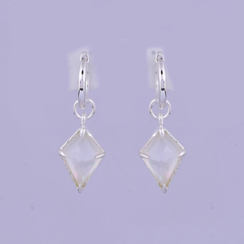 To The Point Stone Drop Earrings-Earrings-Krush Kandy, Women's Online Fashion Boutique Located in Phoenix, Arizona (Scottsdale Area)