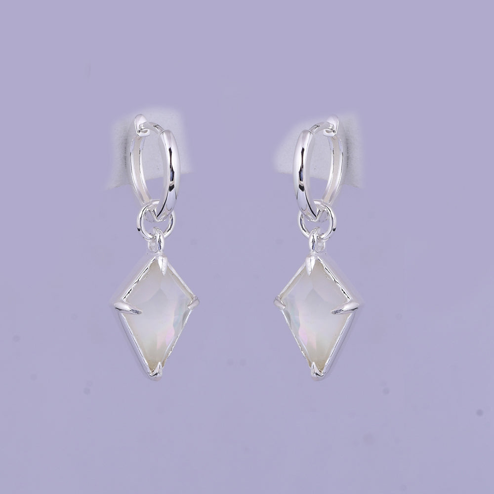 To The Point Stone Drop Earrings-Earrings-Krush Kandy, Women's Online Fashion Boutique Located in Phoenix, Arizona (Scottsdale Area)