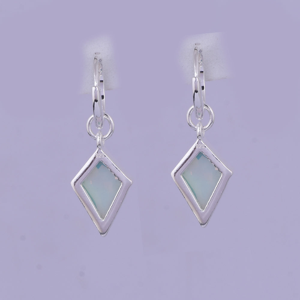 To The Point Stone Drop Earrings-Earrings-Krush Kandy, Women's Online Fashion Boutique Located in Phoenix, Arizona (Scottsdale Area)