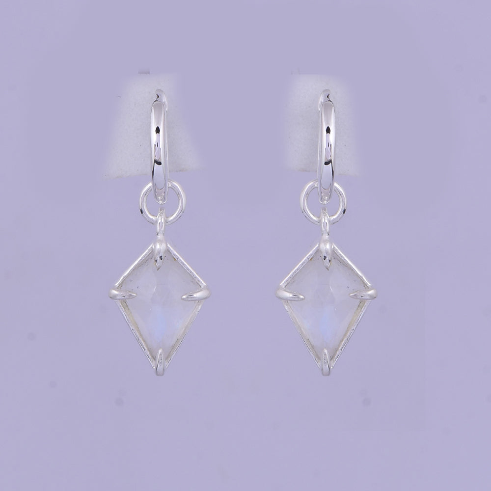 To The Point Stone Drop Earrings-Earrings-Krush Kandy, Women's Online Fashion Boutique Located in Phoenix, Arizona (Scottsdale Area)