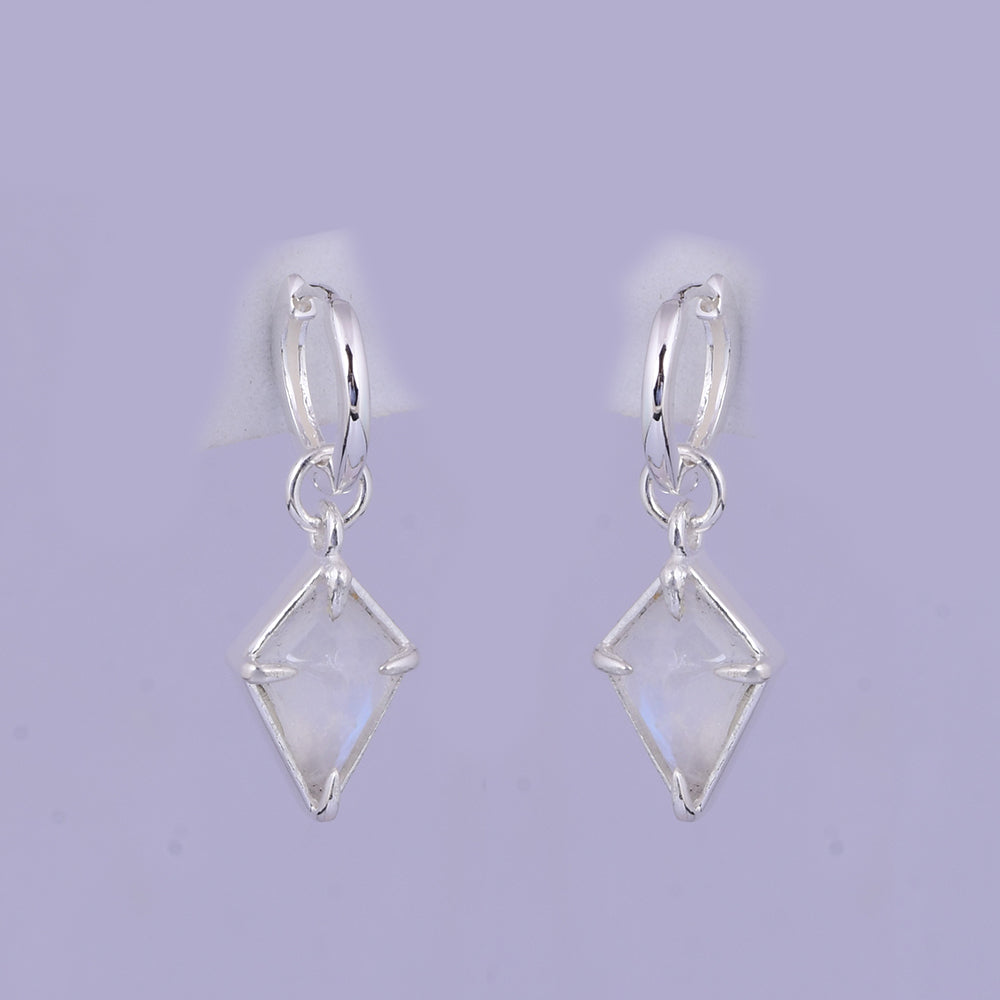 To The Point Stone Drop Earrings-Earrings-Krush Kandy, Women's Online Fashion Boutique Located in Phoenix, Arizona (Scottsdale Area)