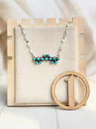 Blooming Flower Bar Necklace-Necklaces-Krush Kandy, Women's Online Fashion Boutique Located in Phoenix, Arizona (Scottsdale Area)