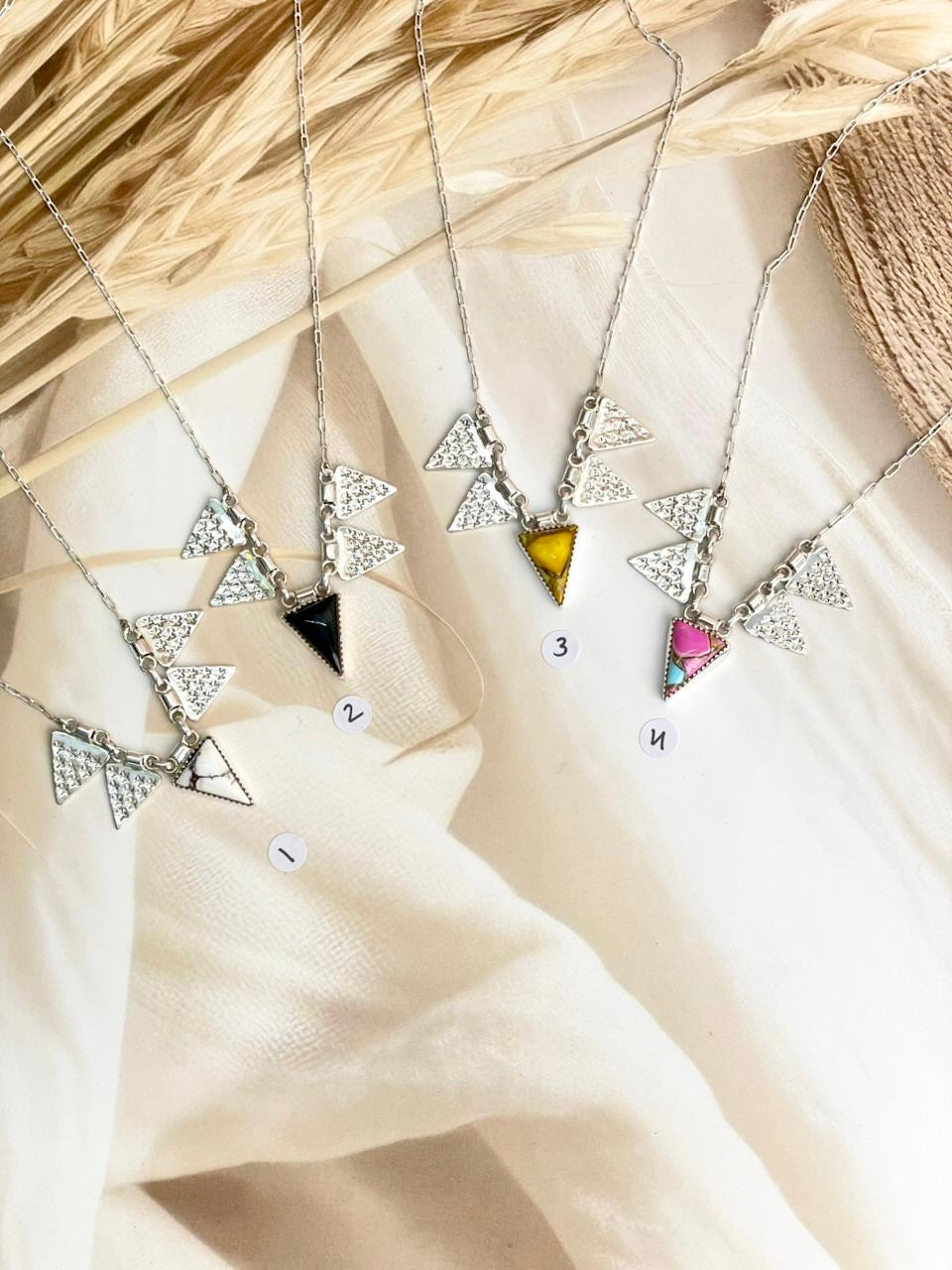 Triad Turquoise Necklace sno 30-Necklaces-Krush Kandy, Women's Online Fashion Boutique Located in Phoenix, Arizona (Scottsdale Area)