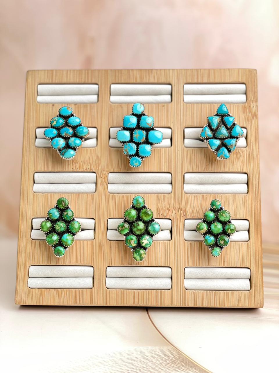 Cluster Diamond Rings sno 29-Rings-Krush Kandy, Women's Online Fashion Boutique Located in Phoenix, Arizona (Scottsdale Area)