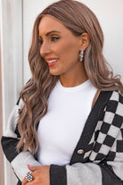 Sequence Stone Earrings-Drop Earrings-Krush Kandy, Women's Online Fashion Boutique Located in Phoenix, Arizona (Scottsdale Area)