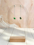 Dahlia Chain Drops Earrings-Earrings-Krush Kandy, Women's Online Fashion Boutique Located in Phoenix, Arizona (Scottsdale Area)