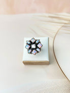 Multi Opal & Crystal Cluster Rings-Rings-Krush Kandy, Women's Online Fashion Boutique Located in Phoenix, Arizona (Scottsdale Area)