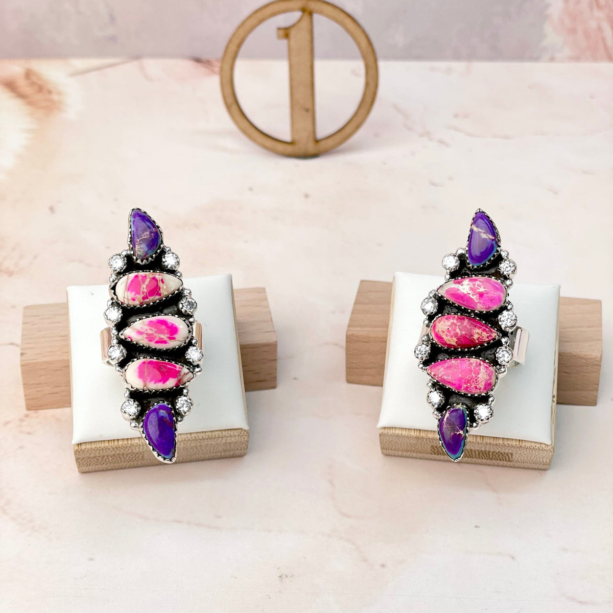 Jasper and CZ Crawler Rings – My Julrae - Krush Kandy Jewelry