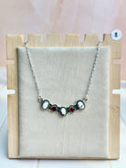 Amber, Turquoise & Crystal Necklaces-Necklaces-Krush Kandy, Women's Online Fashion Boutique Located in Phoenix, Arizona (Scottsdale Area)