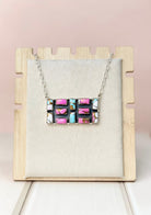 Cotton Candy Cluster Necklace no. 32-Necklaces-Krush Kandy, Women's Online Fashion Boutique Located in Phoenix, Arizona (Scottsdale Area)
