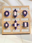 Pink Conch & Berry Dahlia Cluster Rings-Rings-Krush Kandy, Women's Online Fashion Boutique Located in Phoenix, Arizona (Scottsdale Area)