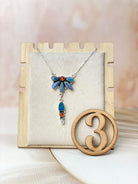 Australian Opal & Amber Necklace sno 53-Necklaces-Krush Kandy, Women's Online Fashion Boutique Located in Phoenix, Arizona (Scottsdale Area)