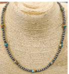 Sunset Desert Pearl Strand Necklace-Necklaces-Krush Kandy, Women's Online Fashion Boutique Located in Phoenix, Arizona (Scottsdale Area)