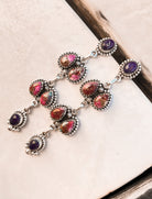 The Annaleigh Stone Drop Earrings-Drop Earrings-Krush Kandy, Women's Online Fashion Boutique Located in Phoenix, Arizona (Scottsdale Area)
