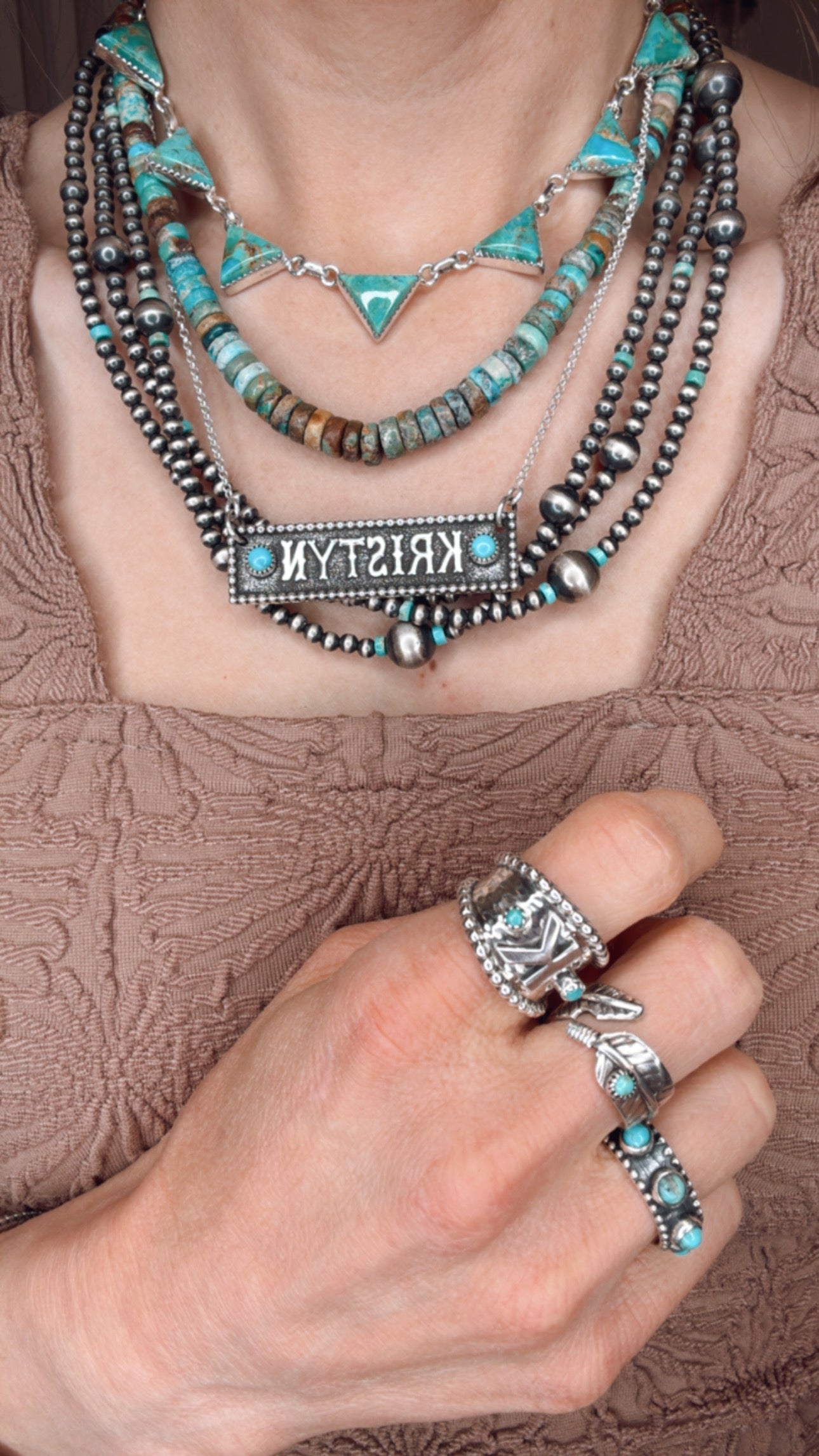 Forever Yours Sterling Silver Initial Ring MADE TO ORDER-Rings-Krush Kandy, Women's Online Fashion Boutique Located in Phoenix, Arizona (Scottsdale Area)