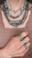 Forever Yours Sterling Silver Initial Ring MADE TO ORDER-Rings-Krush Kandy, Women's Online Fashion Boutique Located in Phoenix, Arizona (Scottsdale Area)