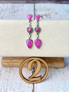 Follow Your Heart Stone Earrings-Earrings-Krush Kandy, Women's Online Fashion Boutique Located in Phoenix, Arizona (Scottsdale Area)
