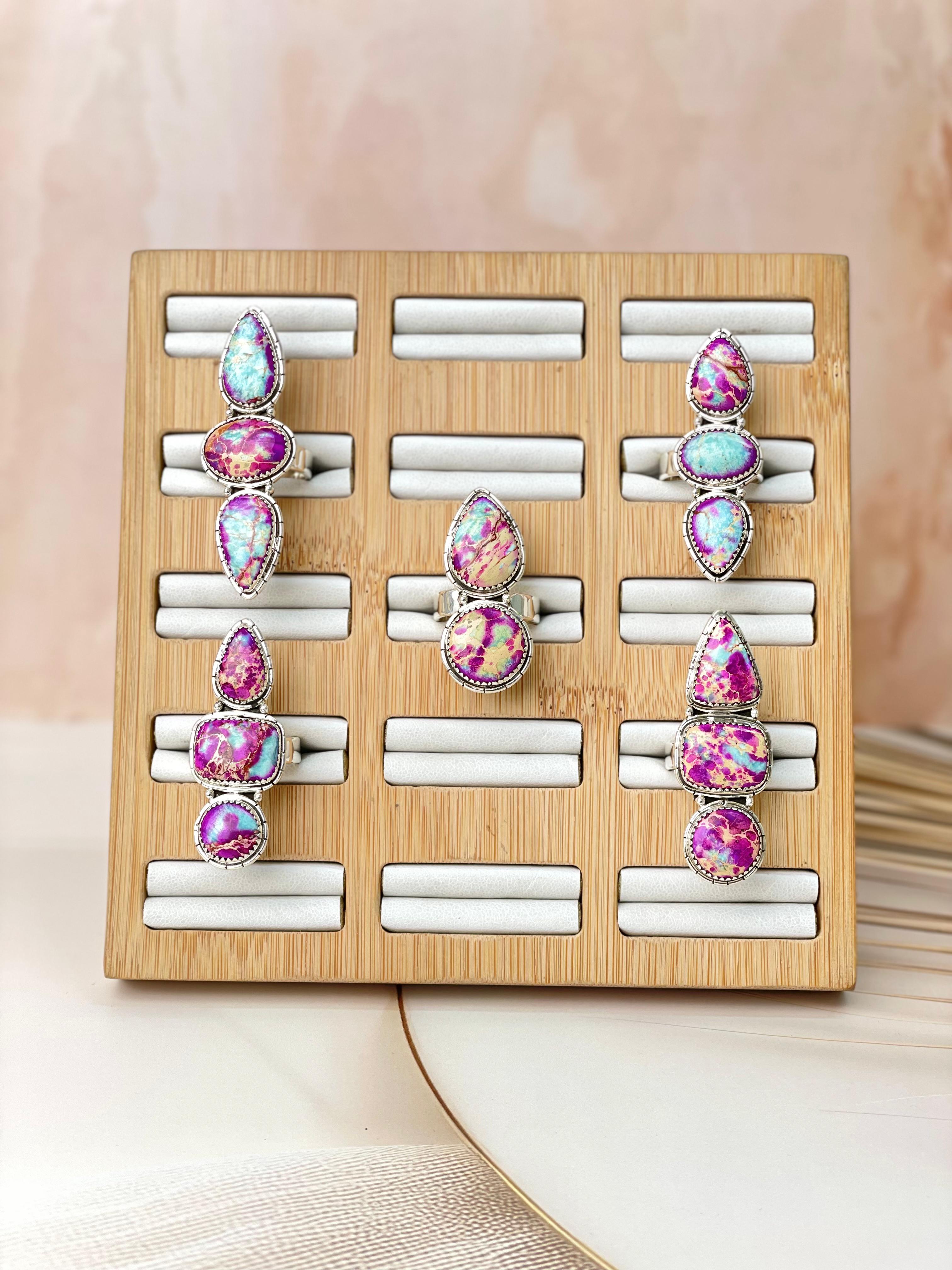 In the Mix Desert Jasper Crawlers-Rings-Krush Kandy, Women's Online Fashion Boutique Located in Phoenix, Arizona (Scottsdale Area)