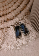 Single Bar Stone Earrings-Drop Earrings-Krush Kandy, Women's Online Fashion Boutique Located in Phoenix, Arizona (Scottsdale Area)