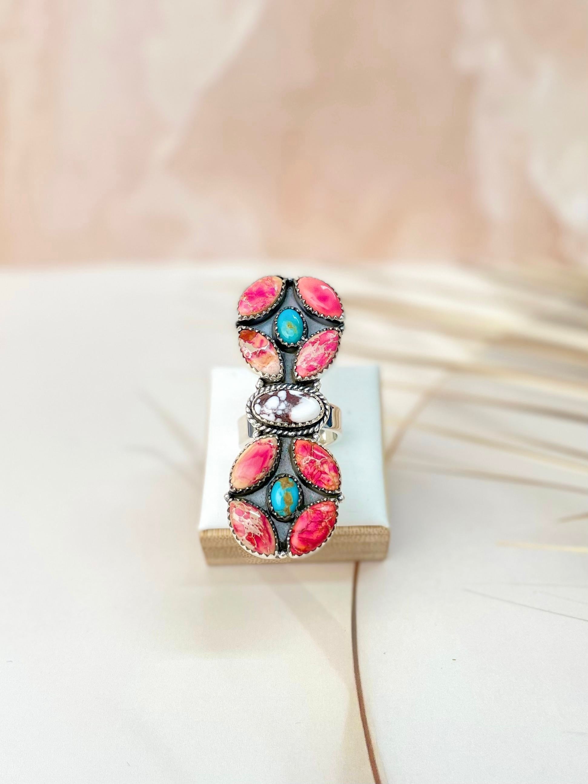 Desert Flare Jasper Crawler-Rings-Krush Kandy, Women's Online Fashion Boutique Located in Phoenix, Arizona (Scottsdale Area)