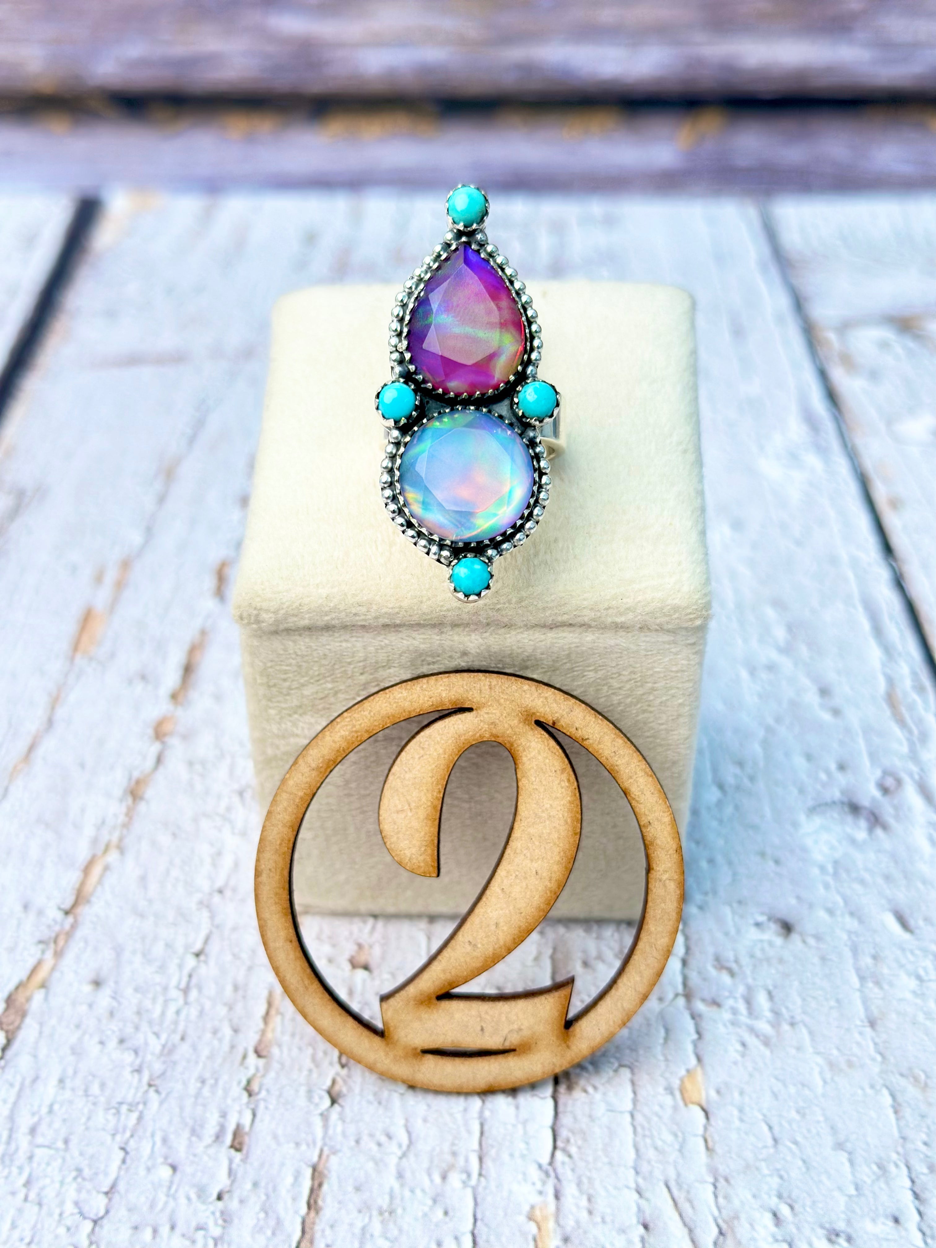 Kristyn's Ethereal Aurora Stone Crawler-Ring Sizers-Krush Kandy, Women's Online Fashion Boutique Located in Phoenix, Arizona (Scottsdale Area)