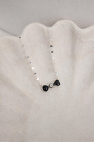 Bohemian Bow Bliss Sterling Silver Stone Necklace-Chain Necklaces-Krush Kandy, Women's Online Fashion Boutique Located in Phoenix, Arizona (Scottsdale Area)