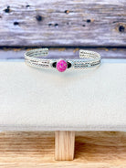 Festival Vibes Single Stone Cuff-Bracelets-Krush Kandy, Women's Online Fashion Boutique Located in Phoenix, Arizona (Scottsdale Area)