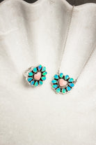Hearts and Mixed Stone Sterling Silver Necklaces & Rings-Chain Necklaces-Krush Kandy, Women's Online Fashion Boutique Located in Phoenix, Arizona (Scottsdale Area)
