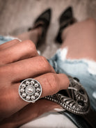 Margot's Muse Sterling Silver Ring-Statement Rings-Krush Kandy, Women's Online Fashion Boutique Located in Phoenix, Arizona (Scottsdale Area)