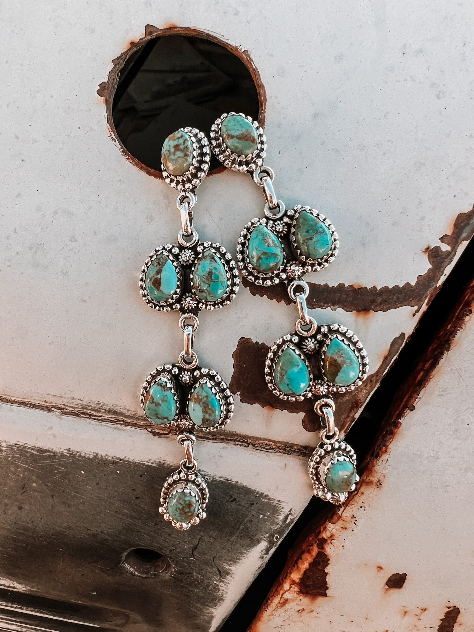 The Annaleigh Stone Drop Earrings-Drop Earrings-Krush Kandy, Women's Online Fashion Boutique Located in Phoenix, Arizona (Scottsdale Area)