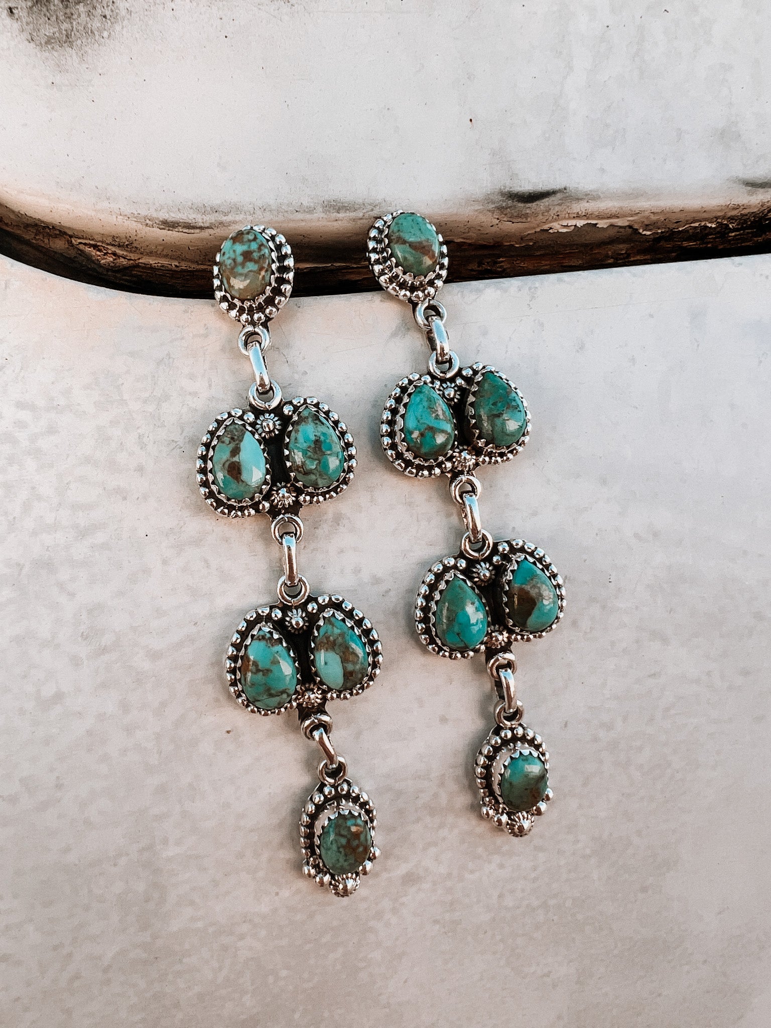 The Annaleigh Stone Drop Earrings-Drop Earrings-Krush Kandy, Women's Online Fashion Boutique Located in Phoenix, Arizona (Scottsdale Area)