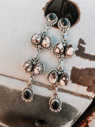 The Annaleigh Stone Drop Earrings-Drop Earrings-Krush Kandy, Women's Online Fashion Boutique Located in Phoenix, Arizona (Scottsdale Area)