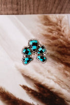 Turquoise & Onyx Horseshoe Ring-Ring Sizers-Krush Kandy, Women's Online Fashion Boutique Located in Phoenix, Arizona (Scottsdale Area)