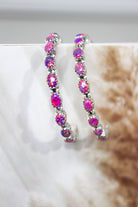 Tiffany Sterling Silver Hoop Earrings | PREORDER NOW OPEN-Hoop Earrings-Krush Kandy, Women's Online Fashion Boutique Located in Phoenix, Arizona (Scottsdale Area)