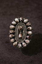 Kristyn's Classic Concho Stone Ring-Ring Sizers-Krush Kandy, Women's Online Fashion Boutique Located in Phoenix, Arizona (Scottsdale Area)