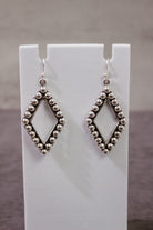Sterling Studded Diamond Earrings-Stud Earrings-Krush Kandy, Women's Online Fashion Boutique Located in Phoenix, Arizona (Scottsdale Area)