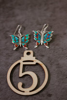 One Of A Kind Butterfly Stone Earrings-Stud Earrings-Krush Kandy, Women's Online Fashion Boutique Located in Phoenix, Arizona (Scottsdale Area)