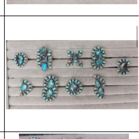 Black Jack Cluster Rings-Rings-Krush Kandy, Women's Online Fashion Boutique Located in Phoenix, Arizona (Scottsdale Area)